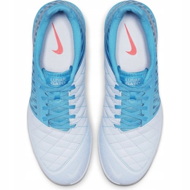 Nike LunarGato Ii Ic 580456 404 Fußballschuhe mehrfarbig blau 1