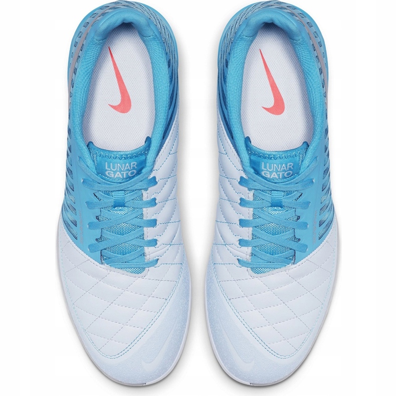 Nike LunarGato Ii Ic 580456 404 Fußballschuhe mehrfarbig blau 1