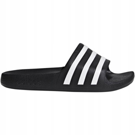 Adidas Adilette Aqua K schwarze Hausschuhe für Kinder F35556 2