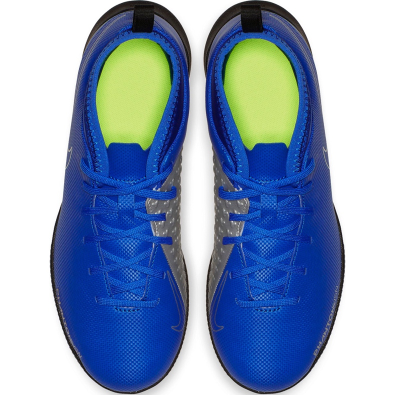 Nike Phantom Vsn Club Df Tf Jr AO3294 400 Fußballschuhe mehrfarbig blau 1