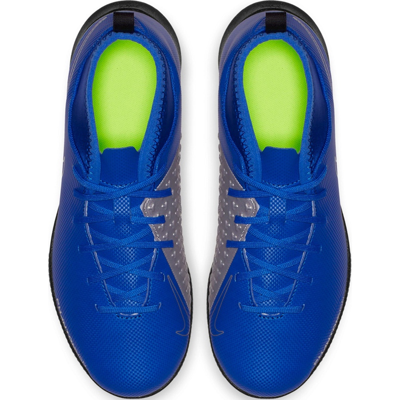 Nike Phantom Vsn Club Df Ic Jr AO3293 400 Fußballschuhe blau blau 1