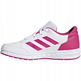Adidas AltaSport K Kinderschuhe weiß und rosa D96870 1