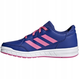 Adidas AltaSport K lila Kinderschuhe D96865 violett navy blau 1