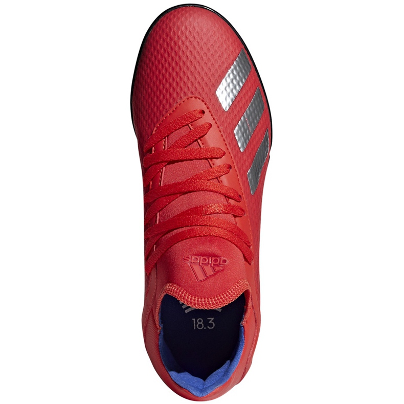 Adidas X 18.3 Tf Jr Fußballschuhe rot BB9403 mehrfarbig 1
