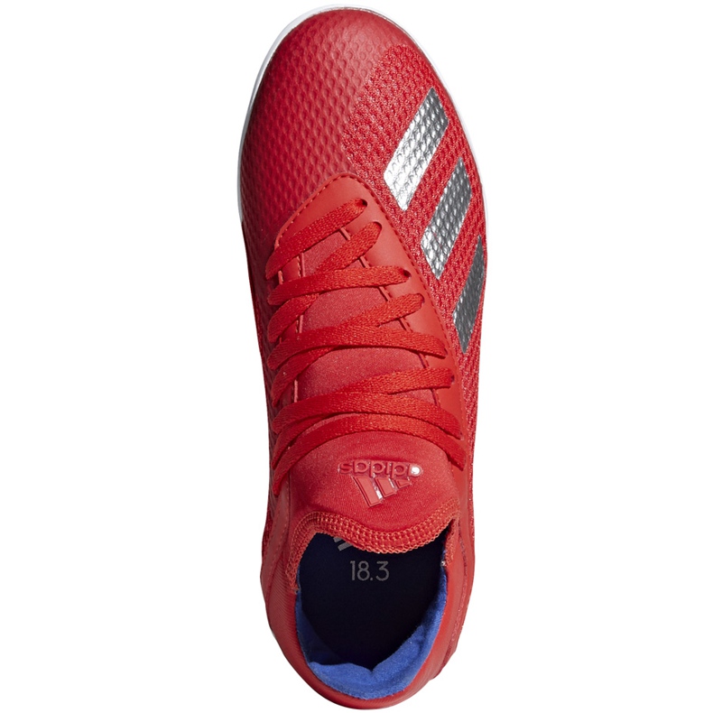 Adidas X 18.3 In Jr. Fußballschuhe rot BB9396 mehrfarbig 1