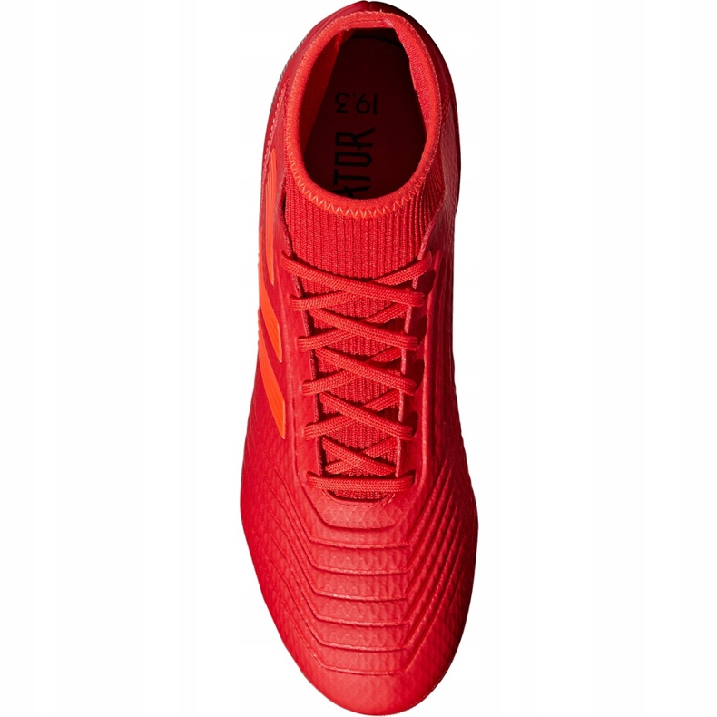 Adidas Predator 19.3 Fg BB9334 Fußballschuhe mehrfarbig rot 1