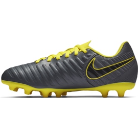 Nike Tiempo Legend 7 Club Mg Jr AO2300 070 Fußballschuhe schwarz grau 1