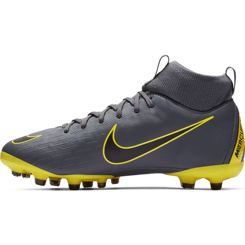 Nike Mercurial Superfly 6 Academy Mg Jr AH7337 070 Fußballschuhe mehrfarbig grau 1