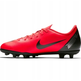 Nike Mercurial Vapor 12 Club Gs CR7 FG / MG Jr AJ3095 600 Fußballschuh mehrfarbig rot 1
