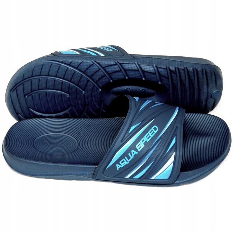 Aqua-Speed ​​​​Idaho Herren Badeslipper Farbe 10 marineblau 1