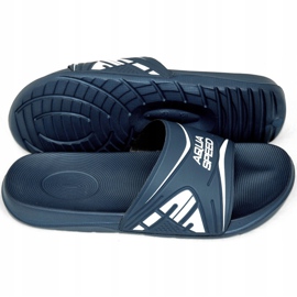 Aqua-Speed ​​​​Dakota Herren Badeslipper, Fb. 10 marineblau 2