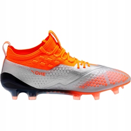 Puma One 1 Syn Fg Ag 104722 01 Fußballschuhe orange 1