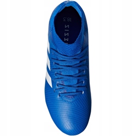 Die adidas Nemeziz 18.3 Fg Jr DB2351 Fußballschuhe mehrfarbig blau 1