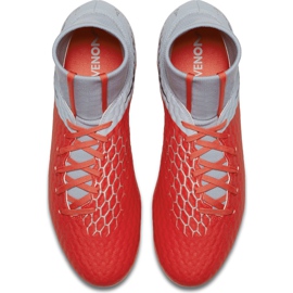 Nike Hypervenom 3 Academy Df Fg AQ9217 600 Fußballschuh mehrfarbig silber- 1