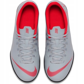 Nike Mercurial Vapor X 12 Club Tf Jr AH7355 060 Fußballschuhe mehrfarbig grau 1