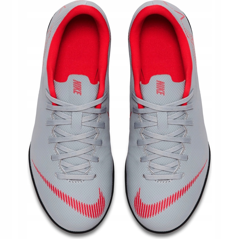 Nike Mercurial Vapor X 12 Club Tf Jr AH7355 060 Fußballschuhe mehrfarbig grau 1