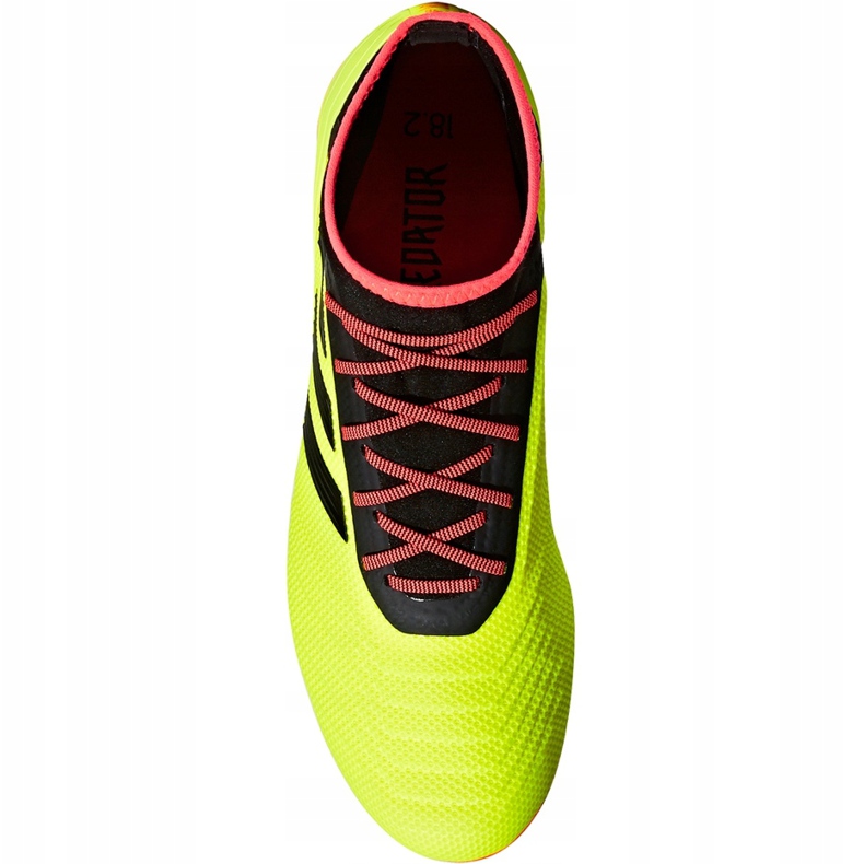 Adidas Predator 18.2 Fg DB1997 Fußballschuhe mehrfarbig gelb 1