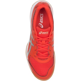 Asics Gel-Rocket 8 B706Y 0693 Herren Volleyballschuhe mehrfarbig orange 1