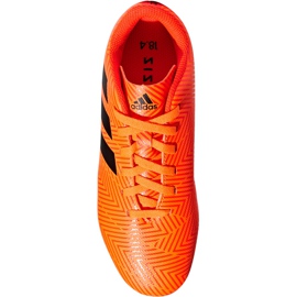 Die adidas Nemeziz 18.4 FxG Jr DB2355 Fußballschuhe mehrfarbig orange 1
