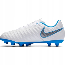 Nike Tiempo Legend 7 Club Fg Jr AH7255 107 Fußballschuhe mehrfarbig weiß 1
