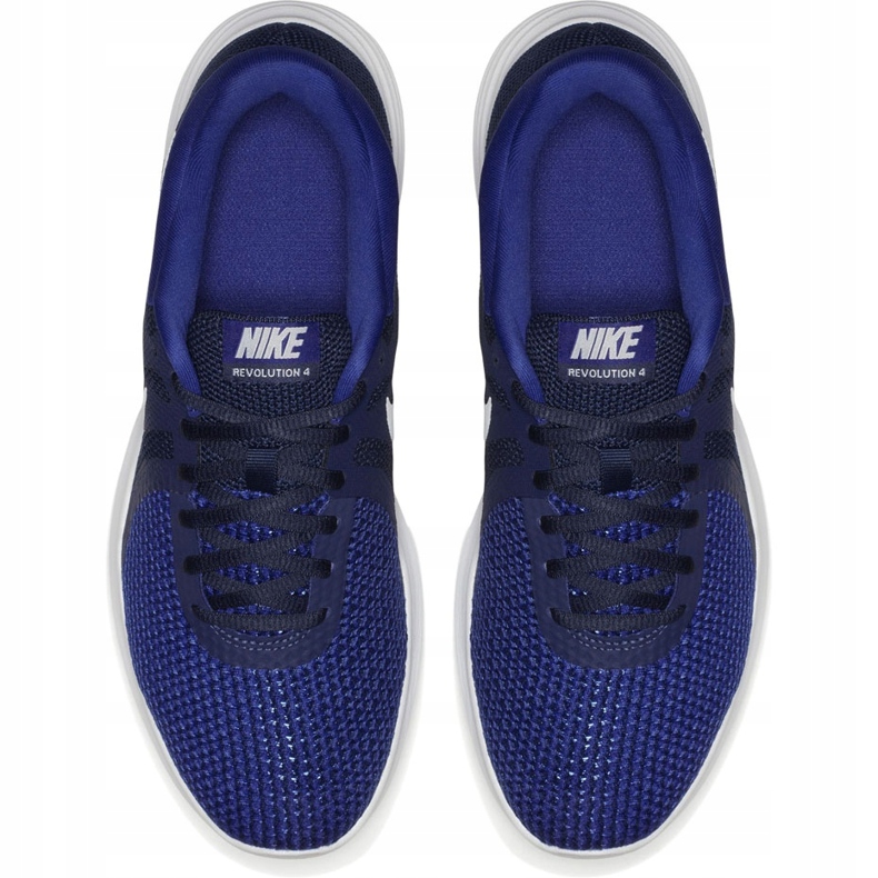 Nike Revolution 4 Eu blau Herren Laufschuhe AJ3490 414 marineblau 1