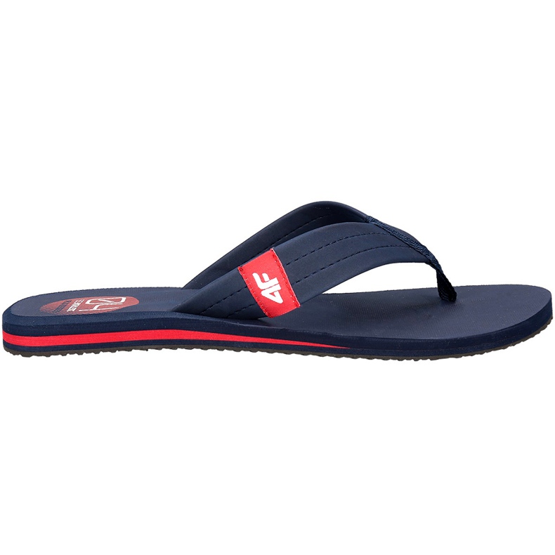 Hausschuhe 4F H4L18 KLM002 dunkelblau marineblau 2