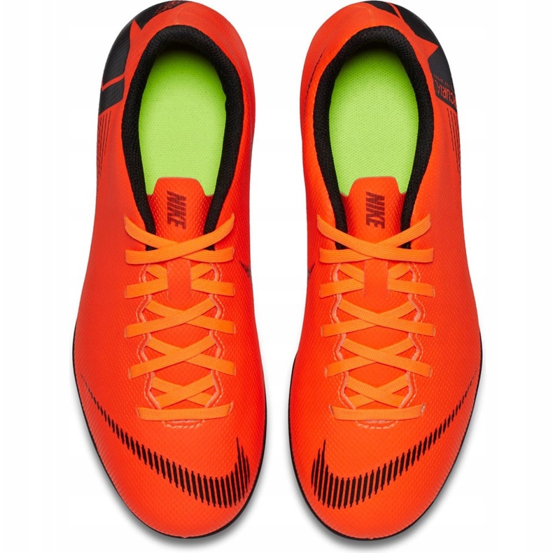 Nike Mercurial Vapor 12 Club Mg Jr AH7350 810 Fußballschuhe orange orange 1