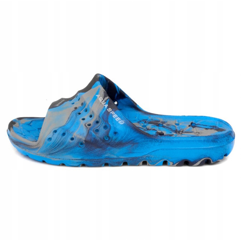 Aqua-Speed ​​​​Patmos 01 Kinderhausschuhe blau 2