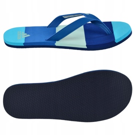 Adidas Eezay Striped BA8808 Hausschuhe marineblau blau 1