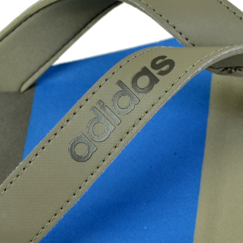 Adidas Eezay Striped BA8809 Hausschuhe blau grau 2