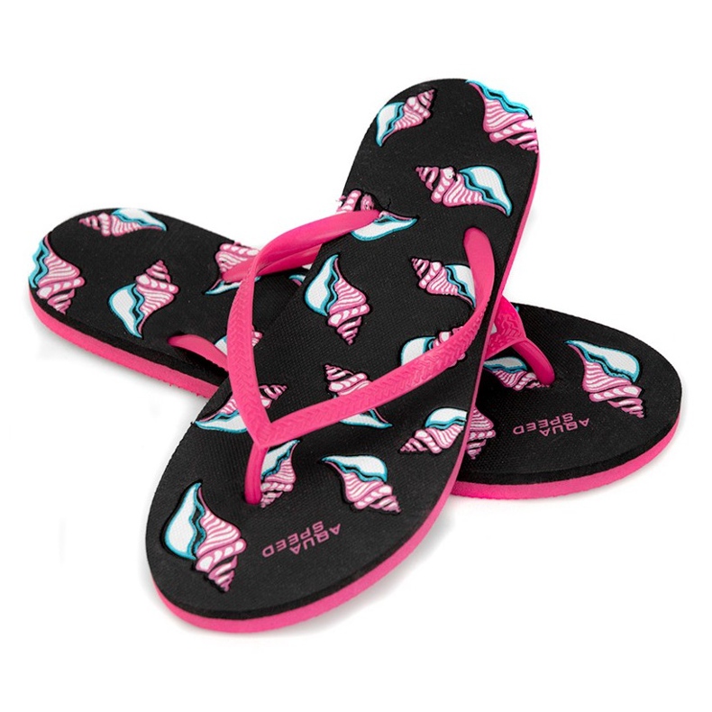 Aqua-Speed ​​​​Napoli Hausschuhe braun rosa 07 1