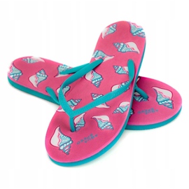 Aqua-Speed ​​​​Napoli Hausschuhe rosa blau 03 1