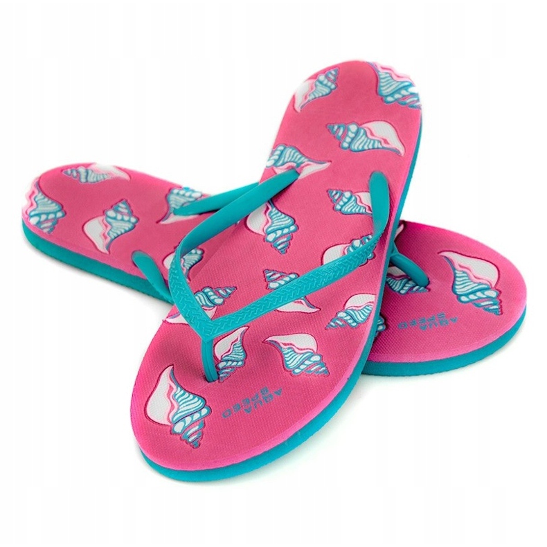 Aqua-Speed ​​​​Napoli Hausschuhe rosa blau 03 1