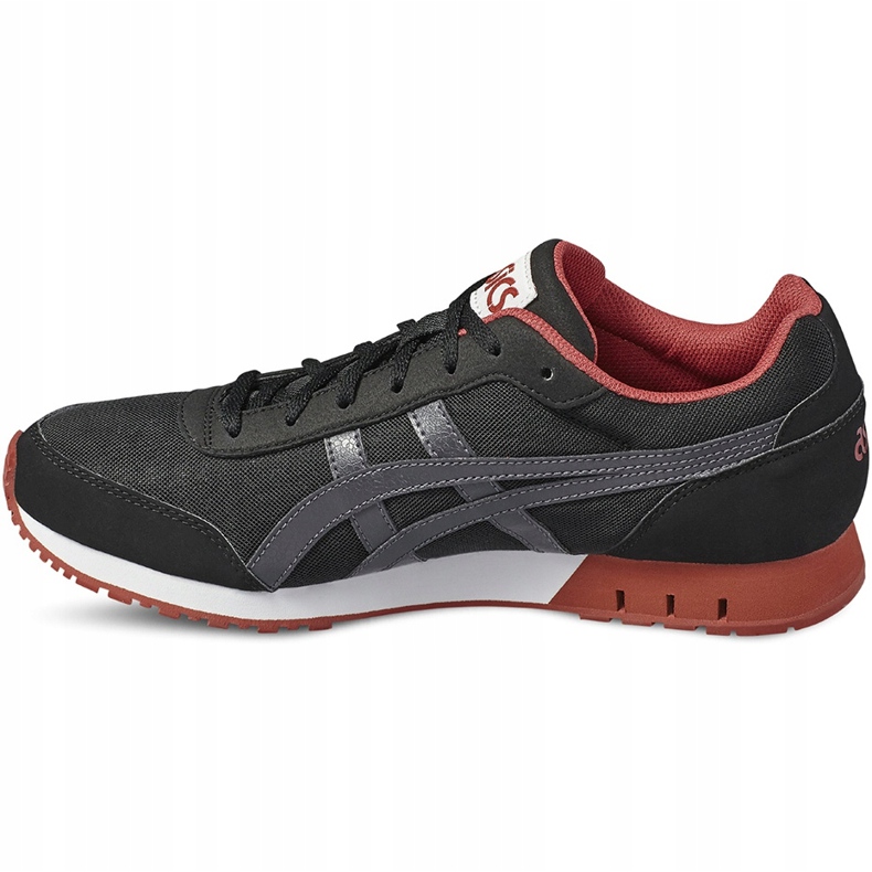 Asics Curreo HN537-9095 Herrenschuhe schwarz rot 1