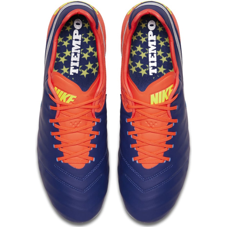 Nike Tiempo Legend Vi Fg 819177 409 Fußballschuhe navy blau 1