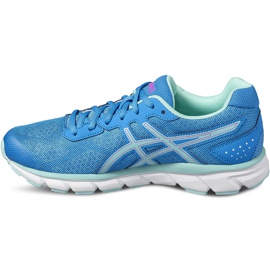 Asics Gel Impression 9 T6F6N-4367 Damen Laufschuhe blau grün 1