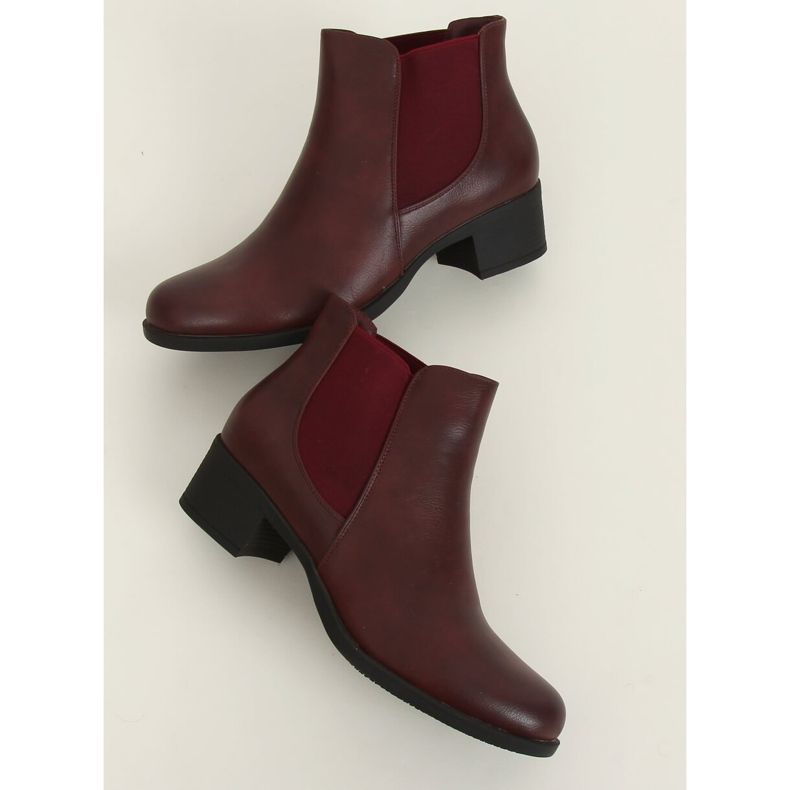 Maroon 8B875 Wine Boots für Damen rot 1