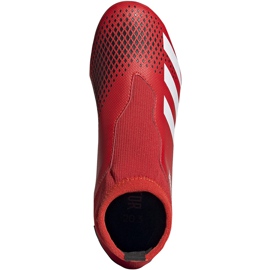 Adidas Predator 20.3 Ll Fg Jr EF1907 Fußballschuhe rot schwarz rot 1