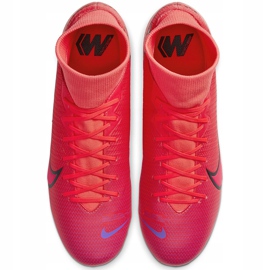 Nike Mercurial Superfly 7 Academy FG / MG AT7946 606 Fußballschuhe marineblau rot 1