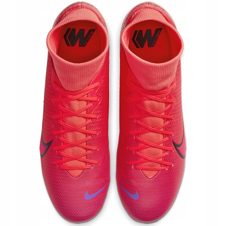 Nike Mercurial Superfly 7 Academy FG / MG AT7946 606 Fußballschuhe marineblau rot 1