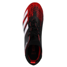 Adidas Predator 20.3 Fg Jr EF1930 Fußballschuhe rot 3