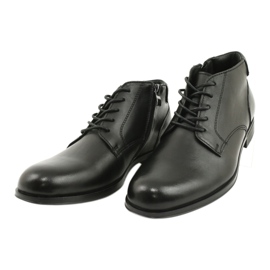 Herren Schwarze Warme Stiefel Evento 7MN22-0051 Raoul 2