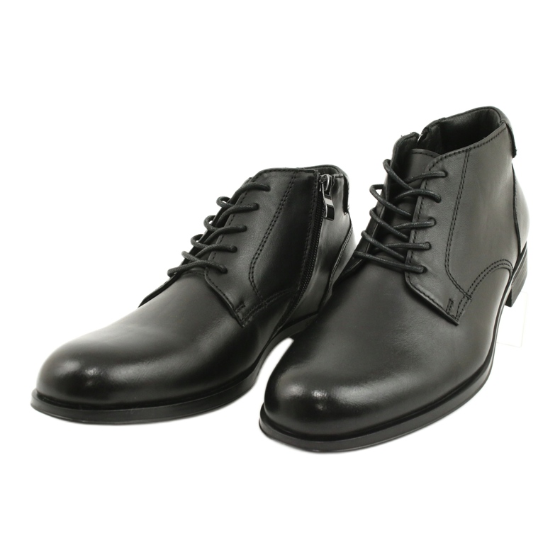 Herren Schwarze Warme Stiefel Evento 7MN22-0051 Raoul 2