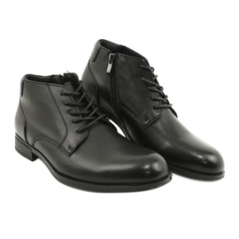 Herren Schwarze Warme Stiefel Evento 7MN22-0051 Raoul 4