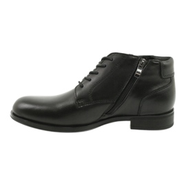Herren Schwarze Warme Stiefel Evento 7MN22-0051 Raoul 1