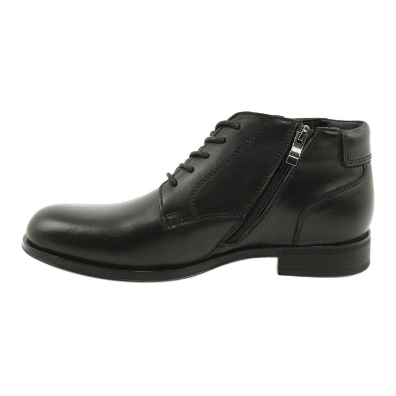 Herren Schwarze Warme Stiefel Evento 7MN22-0051 Raoul 1