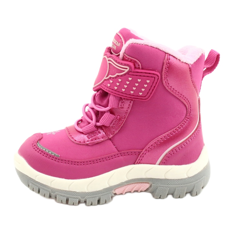 American Club Softshellstiefel mit HL48/20 rosa Membran silber- 1