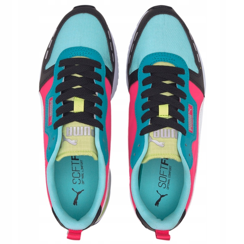 Puma R78 Herrenschuhe bunt 373203 03 blau rosa mehrfarbig 1