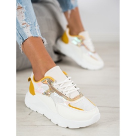 SHELOVET Modische Turnschuhe weiß 1