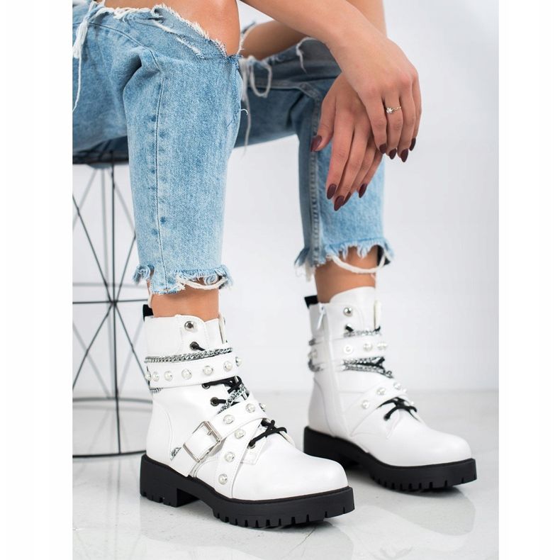 Seastar Arbeiter mit Ketten weiß 2